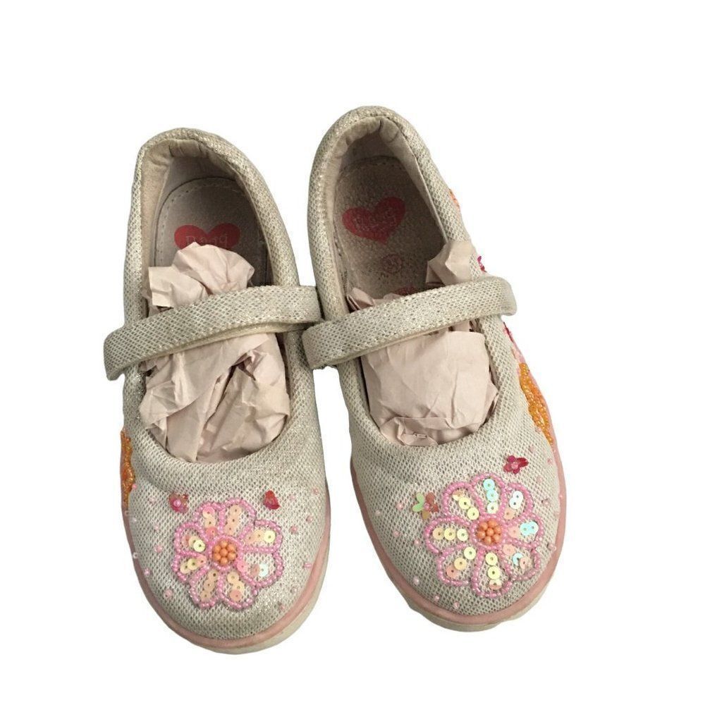 Ragg beaded girl shoes